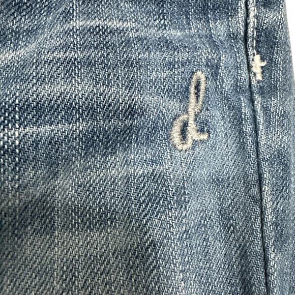 Vintage DKNY Jeans Womens Low Rise Bootcut Pants Size 3 Y2k Med Wash 90s Grunge - Picture 8 of 9